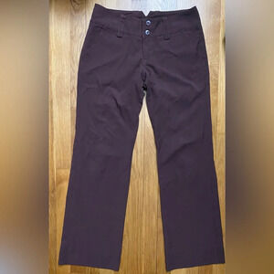 Patagonia Women’s Wide Leg Pants Burgundy Size 6